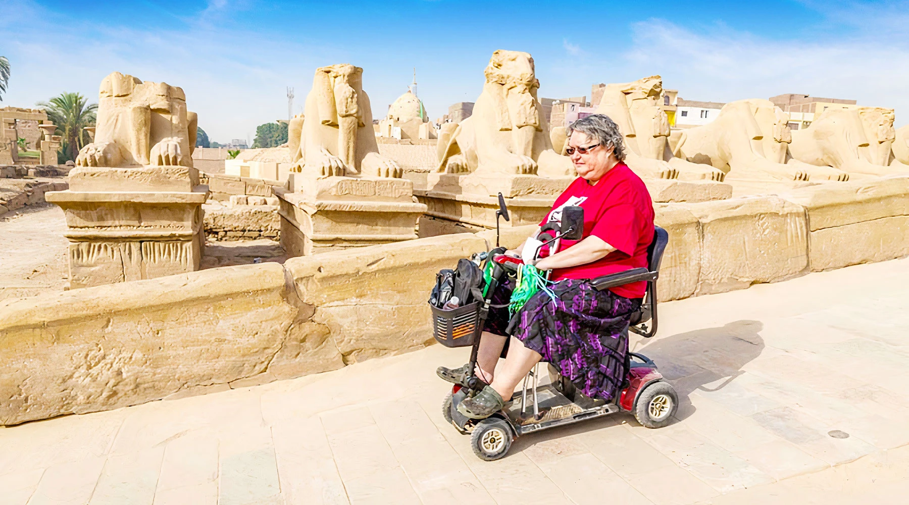 8 Days Cairo, Nile Cruise & Hurghada Wheelchair Trip Package