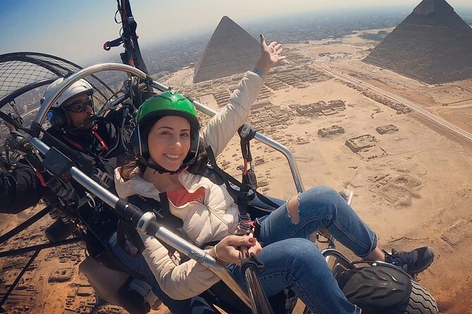 Paramotor Over Giza Complex Trip
